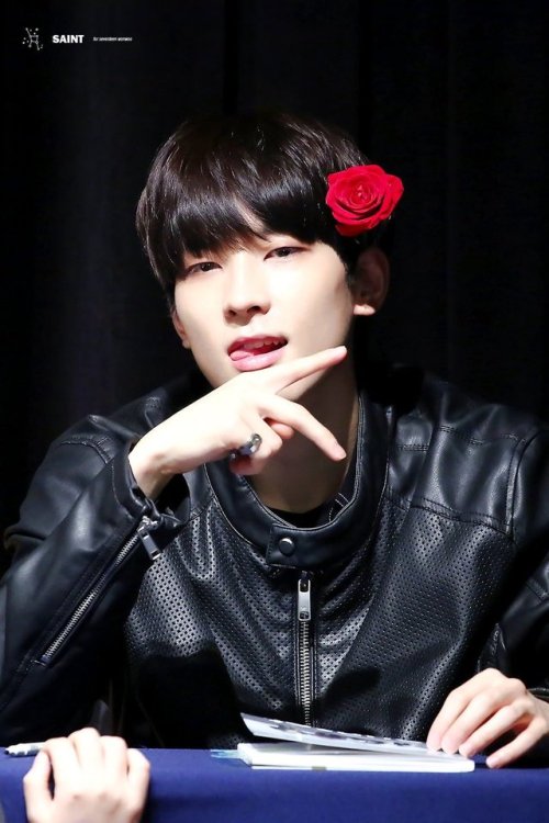  180210 Mihwadang Fansign © Saint | do not edit 