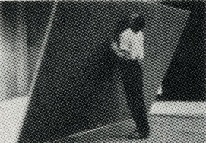 benedictederamaux:  Servie Janssen, Performance at  Galeria BWA, Lublin, 1981