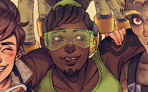 Some previews for my contributions to @overwatchzine! Probably the most fun I’ve ever had doin