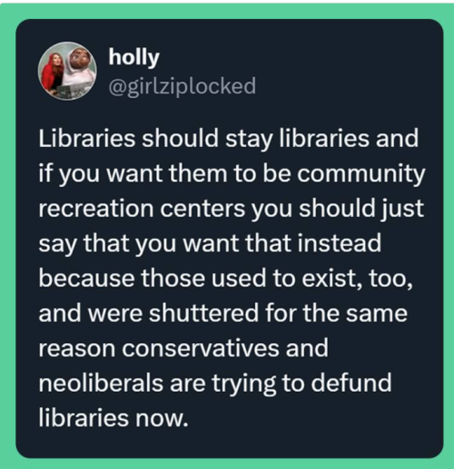Republicans Not Wanting To Fund Libraries Is Part Of Their Plan To Make The Next Generation Illiterate.