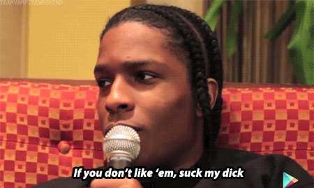 teamvampireweekend:  Random moments of 2013 »&gt; A$AP Rocky on Vampire Weekend