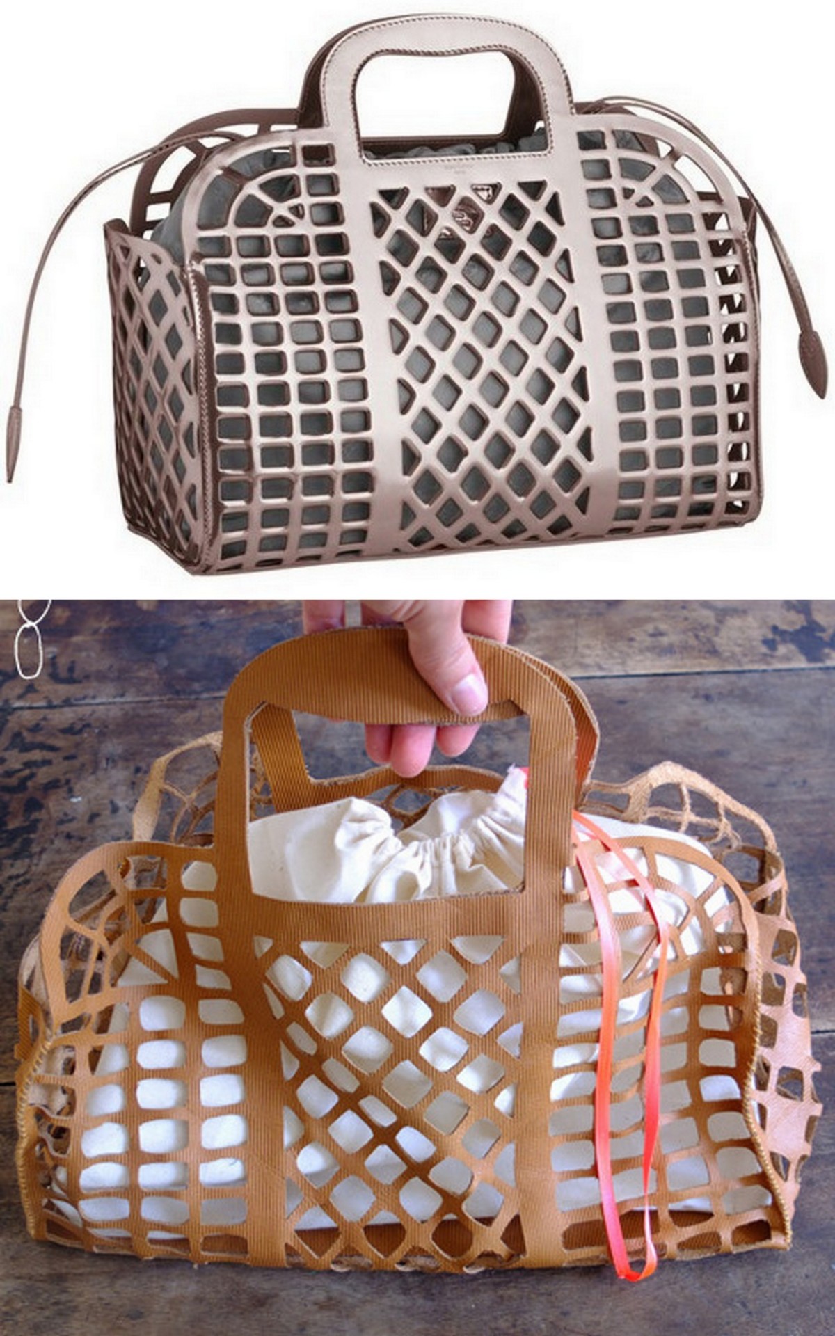DIY Louis Vuitton Inspired Jelly Bag Tutorial and