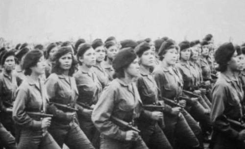 hbdiaz:  Celebrating women revolutionaries, rebels, and fighters of Latin America: El Salvadoran FMLN Rebels; Nicaraguan Sandinistas; Mexican Zapatistas; Chicana Brown Berets on the last day of Women’s history month. 