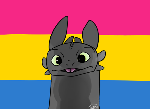 erensilverlink:HAPPY PRIDE EVERYONE! Adorable toothless for pride month. I’m sorry I didn’t add more