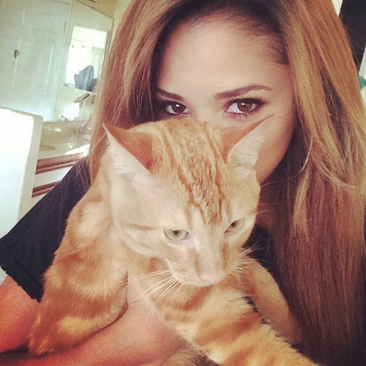 mizzjasminevillegasnewz:  Worlds best cat I think all my friends can agree