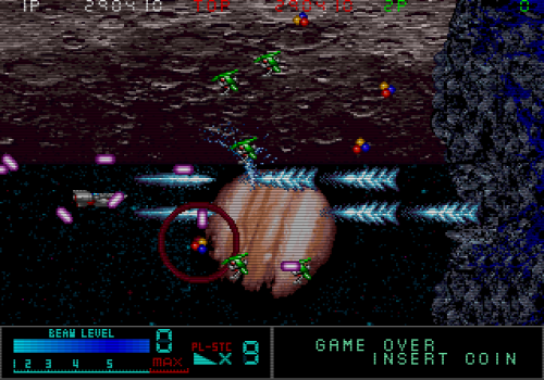 obscurevideogames:  ultrace: Of Taito’s shoot-em-ups, none has such a storied history as Darius, with its unique galactic fish-monster-ship themes. However, this different take on the term space marine is a little exotic for some people, who might