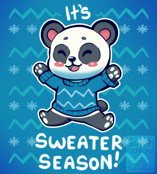 techranova: It’s Sweater Season! ❄ My Etsy store has just been updated, and I’ve added my fi