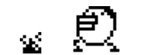 chibiknightcrossing: current mood: tamagotchi after it poops  