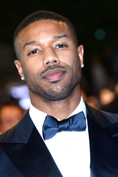 erik-killmcnger:Michael B. Jordan attends the première of ‘Fahrenheit 451’ during the 71st Annual Ca