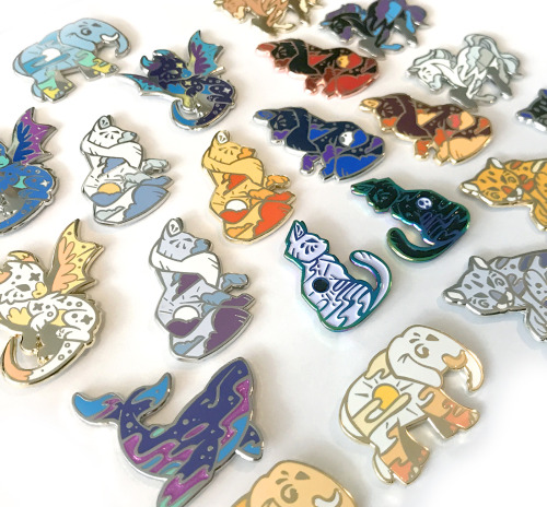 BIG WEBSHOP UPDATE! The Ethereal Familiar Pins and Charms are finally here get them here:https://shi