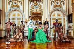 beharie-nyongo:  dynamicafrica:  All Things Ankara to Mark Nigerian Independence Day with Grand Ball, “Nigerian Renaissance” Editorial Featuring Hosts Jidenna and Jessica Chibueze. Hosting their first ever official inaugural “All Things Ankara Ball”
