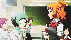 futabasakura:  p3m #1 spring of birth: relationships ►fuuka yamagishi & natsuki moriyama “She wa