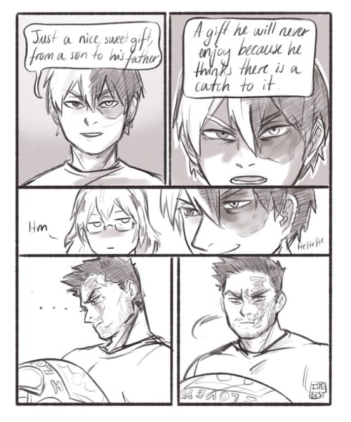 ijessbest: Here is a little comic I did for Endeavor’s birthday a few days ago to say &ld