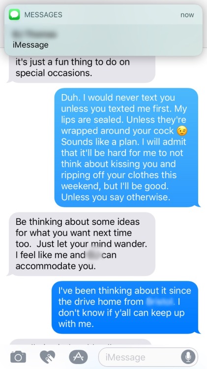 Porn Pics cumking13:  Text conversation between my