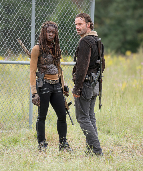 dailytwdcast:  Rick and Michonne in The Walking Dead Season 6 Episode 12 | Not Tomorrow