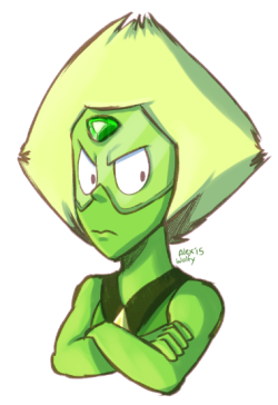 orangewolfy:  I put together some Peridot doodles that I had, because why not? 