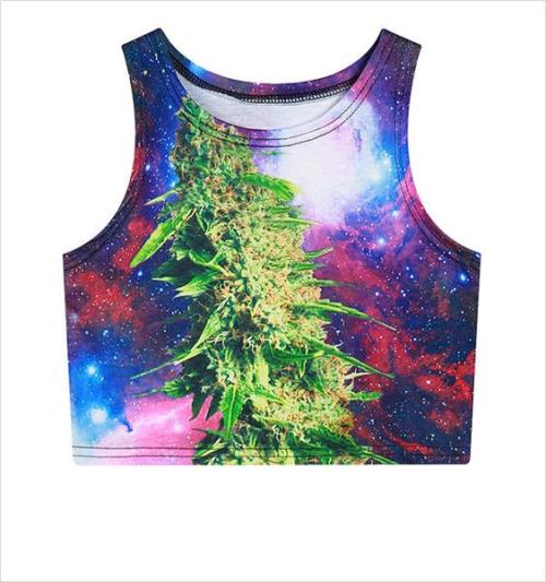 lovelymojobrand: Cute Tumblr Crop Tops!“WEED” / “WEED FLOWER”&ldqu