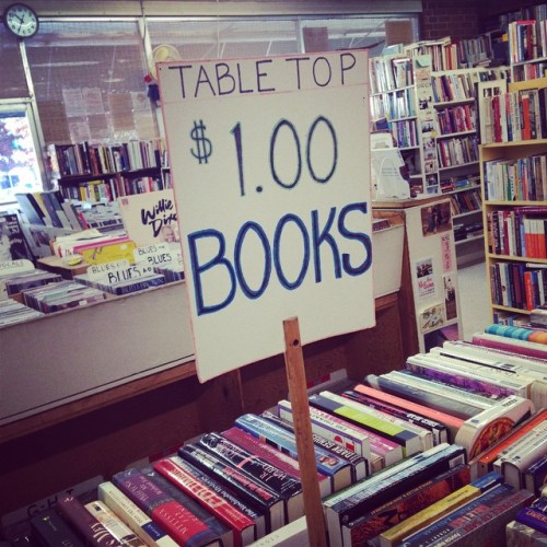 aperfectbookshelf:  This remains to be my favorite place in Raleigh (at Reader’s Corner) 