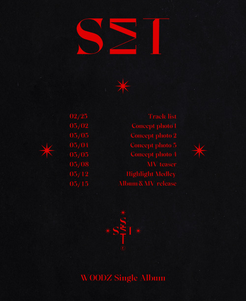 fywoodz:WOODZ(조승연)Single Album [SET]TIME TABLE2021.03.15Coming Soon#WOODZ #조승연 #SΣT#20210315_Release