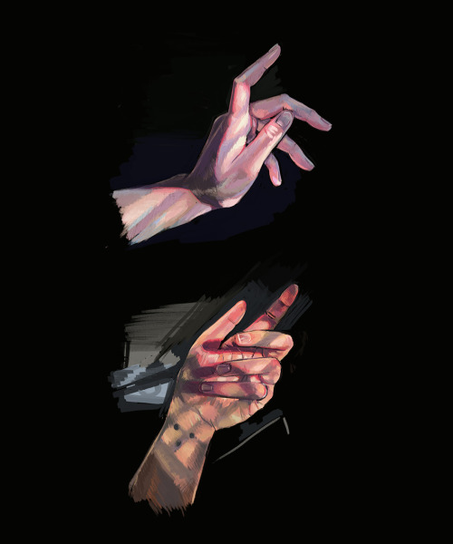 Some hand and light studies