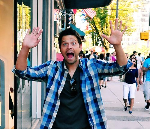 mishas-dick:  Misha Collins: Real-Life Peter Pan 