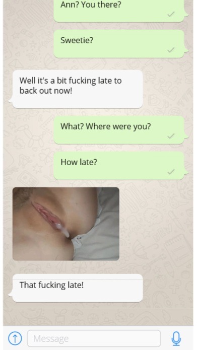 sluttytext:No regrets. 