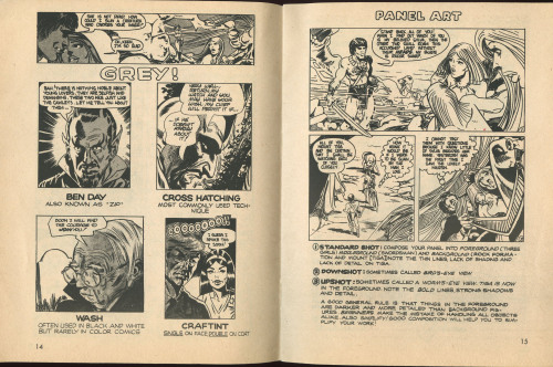 The Comic Book Guide for the Artist/Writer/Letterer (Charlton Comics 1973) Part &frac12;