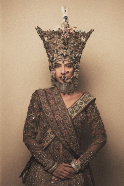 ohthentic:karachiite:Pakistani Models for Fahad Hussayn Couture  Oh