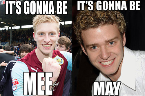 #ItsGonnaBeMay #BelieveInBurnley #BenMee 