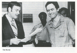 psychopathic-favors:  Ted Bundy laughs at