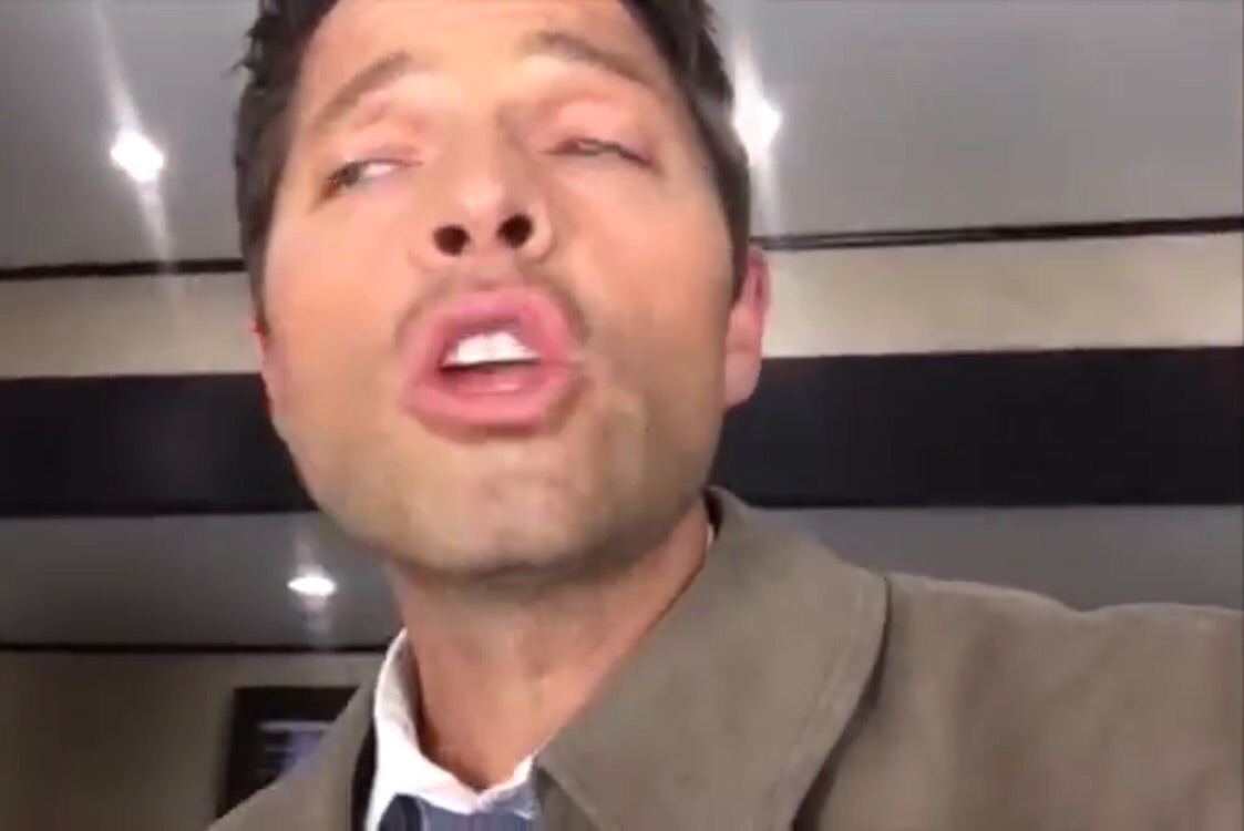puppymish:  new hobby: taking screenshots of misha’s face when he’s speaking