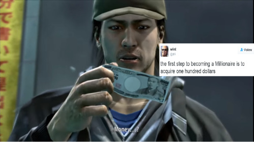 essence-of-armbarring:Yakuza + dril tweets