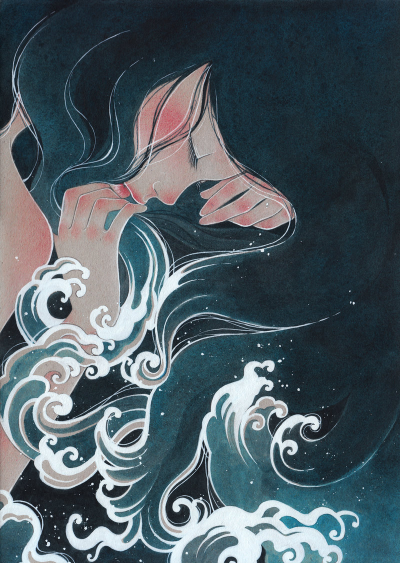 thepolychromeattic:  Sirenes 06 by Maria Victoria Rivero    
