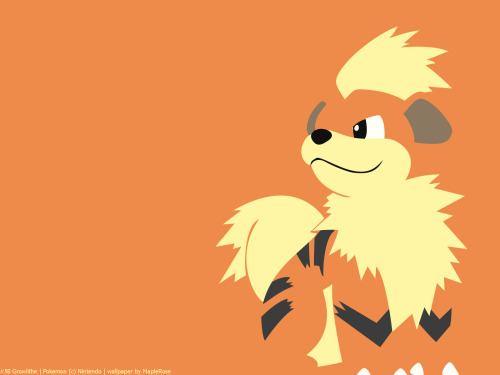 Growlithe - #058 -  Pokédex