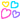 Colorful hearts