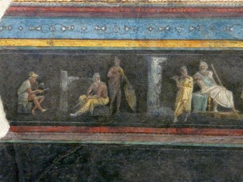 romegreeceart:Palazzo Massimo - fresco details, set 10Another photoset from “black triclinium&