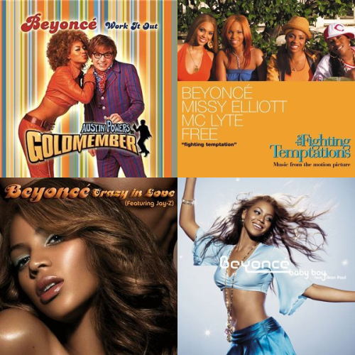 saturn-and-soliloquies:  Beyoncé Singles Discography 2002-2014 