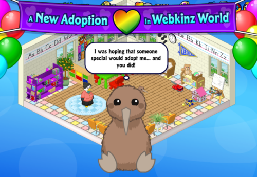webkinz kiwi bird