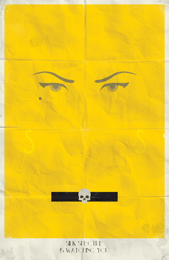 herochan: Watchmen Minimalist Posters Created by Marko Manev || Tumblr 