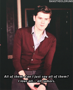 bangthdoldrums:  Favorite rumor you have heard about yourself?