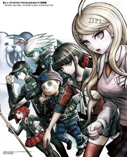 julien-schu:  New Dangan Ronpa V3 cover for