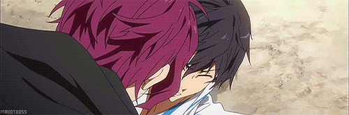makotooss:   Rin-chan &amp; Haru-chan Fighting   