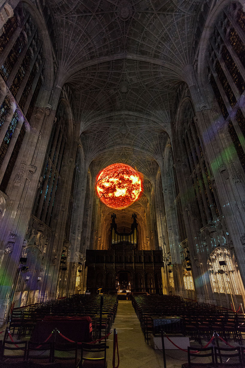 archatlas:    King’s College Chapel Miguel Chevalier      At the occasion of a