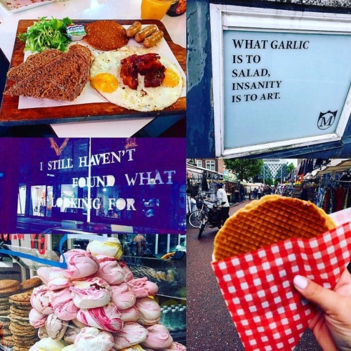 A sample of some amazing eats in Amsterdam. #toosandroos #amsterdam #netherlands #dutcheats #amsterd