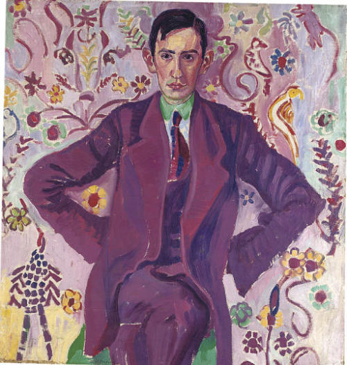 Male Portrait  -  Heinrich Maria Davringhausen 1912-13German  1894-1970
