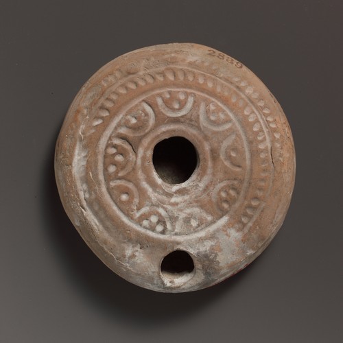 met-greekroman-art:Terracotta lamp, Metropolitan Museum of Art: Greek and Roman ArtThe Cesnola Colle