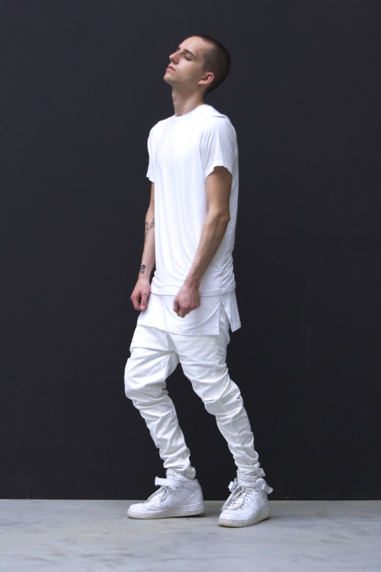 themaxdavis:  Sosa Boy Blank Double Layer Tee: StampdWhite Zespy Pant: I Love Ugly