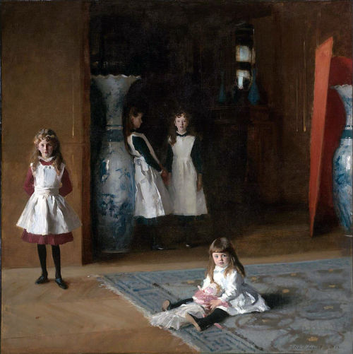 allegoryofart:  The Daughters of Edward Darley Boit, John Singer Sargent, 1882