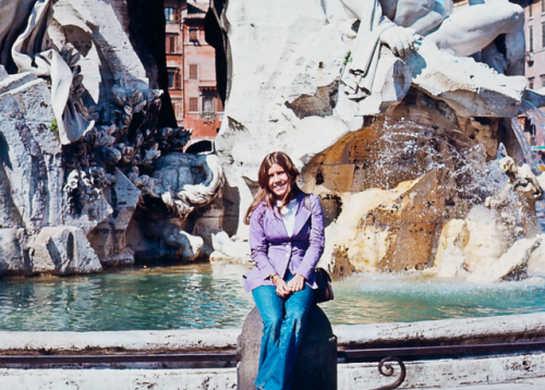becketts: Carrie Fisher on vacation in Europe, 1971