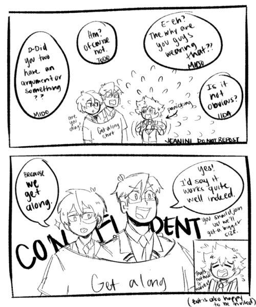 jeaniniart:They really do get along tho